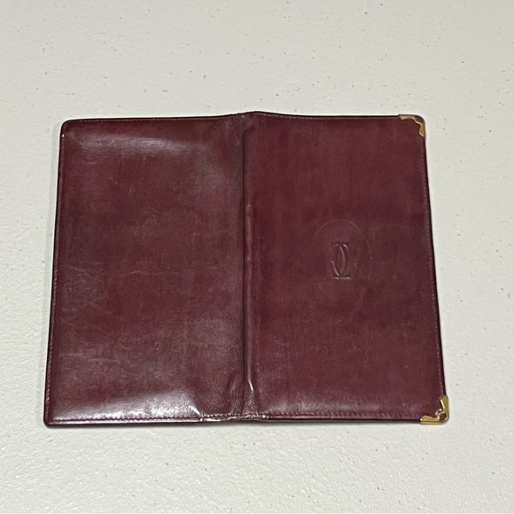 Cartier Bifold Wallet / Check holder Leather - Picture 6 of 16